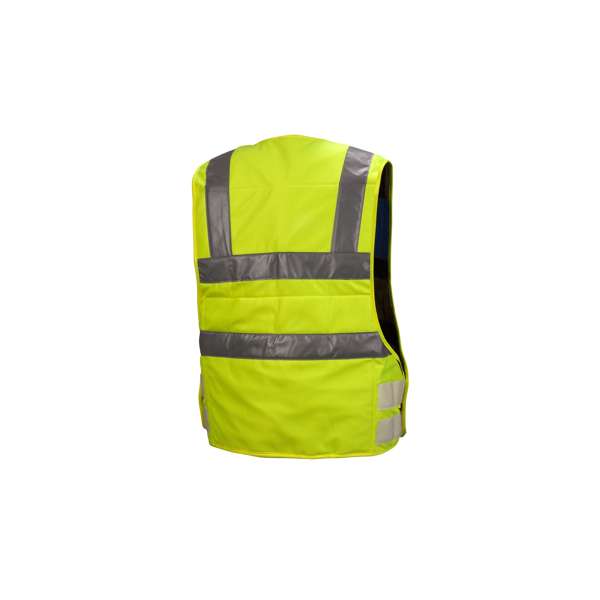 CV200 Hi-vis lime vest size 2XL adjusts to 5XL