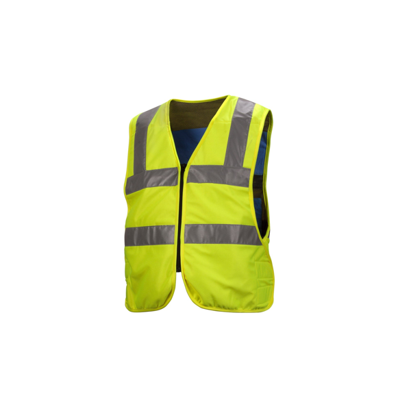 Pyramex CV200 Hi-vis lime vest size 2XL adjusts to 5XL Hi-Vis Lime - Safety Vest