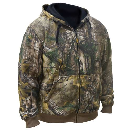 DCHJ074D1 DCHJ074 Men's Heated REALTREE EDGE® Camouflage Heated Hoodie Kit
