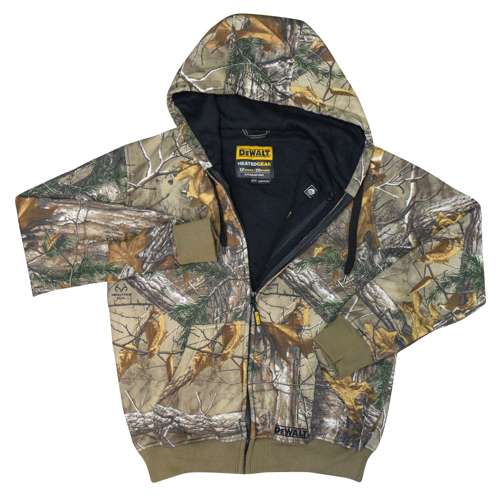 DCHJ074D1 DCHJ074 Men's Heated REALTREE EDGE® Camouflage Heated Hoodie Kit