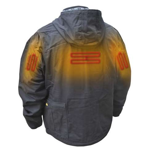 DCHJ076ABB DCHJ076ABB Men's Heated Heavy Duty Work Coat without Battery