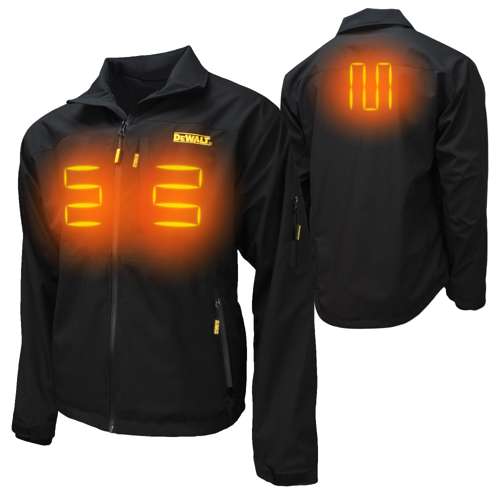 DCHJ090BB DCHJ090B Men's Heated Structured Soft Shell Jacket without Battery