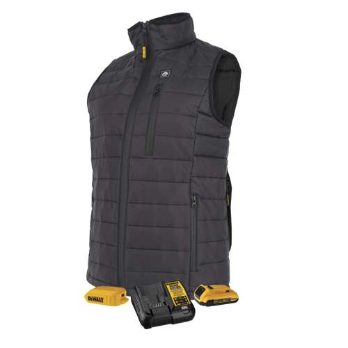 Radians DCHV094D1 DCHV094 Women's Lightweight Puffer Heated Vest Kit - Safety Vest