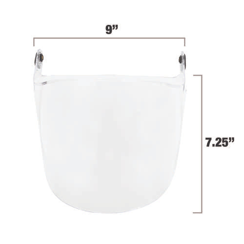 DPG22-C_STY DPG22-C Polycarbonate Face Shield