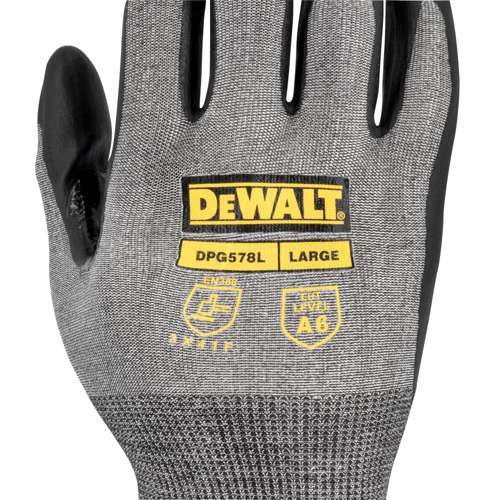 DPG578 DPG578 Touchscreen Foam Nitrile A6 Cut Glove