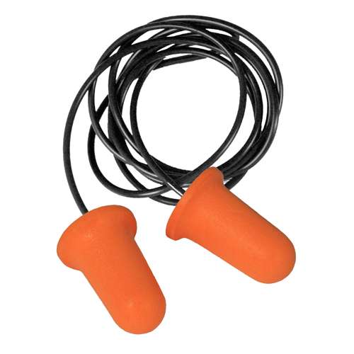 Radians DPG65TC2_STY DPG65 Bell Shape Disposable Foam Earplugs - Hearing Protection