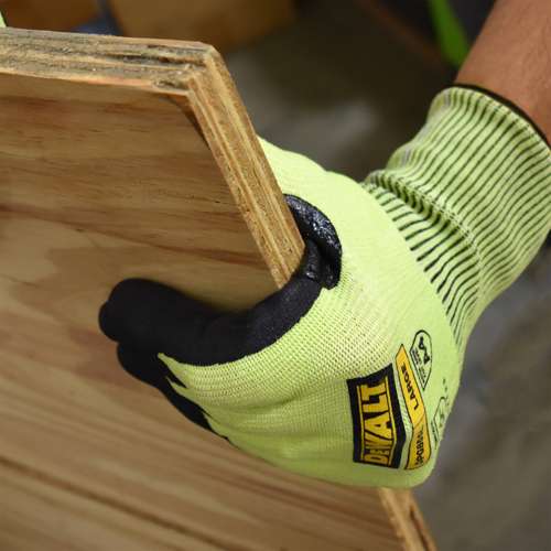 DPG855 DPG855 Hi-Vis Foam Nitrile A4 Cut Glove