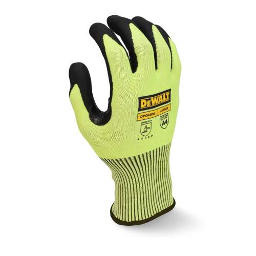 DPG855 DPG855 Hi-Vis Foam Nitrile A4 Cut Glove