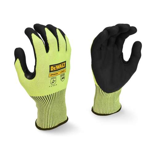 DPG855 DPG855 Hi-Vis Foam Nitrile A4 Cut Glove