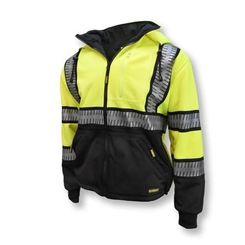 Radians DSJ32-3 DSJ32-3 Deluxe Zip Front Class 3 Hoodie ANSI Class 3 - Safety Hoodie
