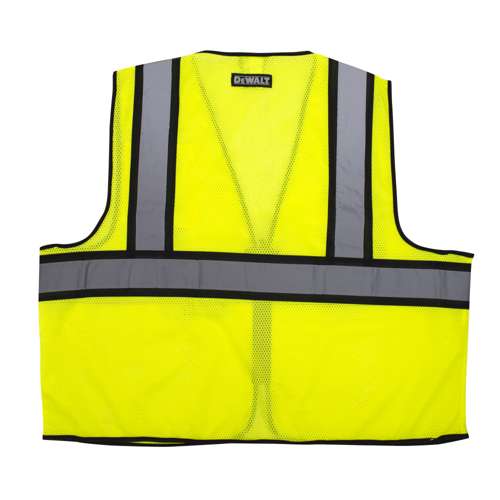 DSV221 DSV221 Class 2 Contrasting Trim Economy Mesh Vest