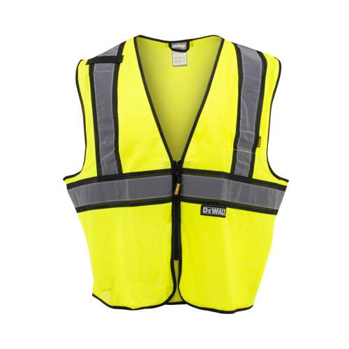 DSV221 DSV221 Class 2 Contrasting Trim Economy Mesh Vest