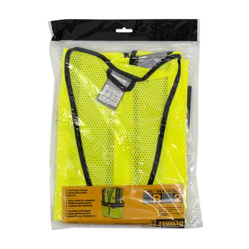 DSV221 DSV221 Class 2 Contrasting Trim Economy Mesh Vest