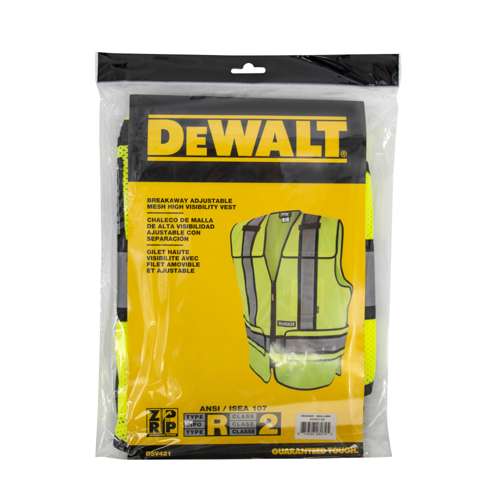 DSV421 DSV421 Class 2 Adjustable Breakaway Mesh Vest