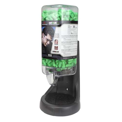 Radians FPD-500L30_STY Refillable Dispenser with Detour® 32 Earplugs - Hearing Protection