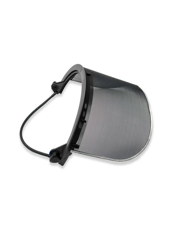 Mesh Face Shield with Bracket (Full Brim Compatible)