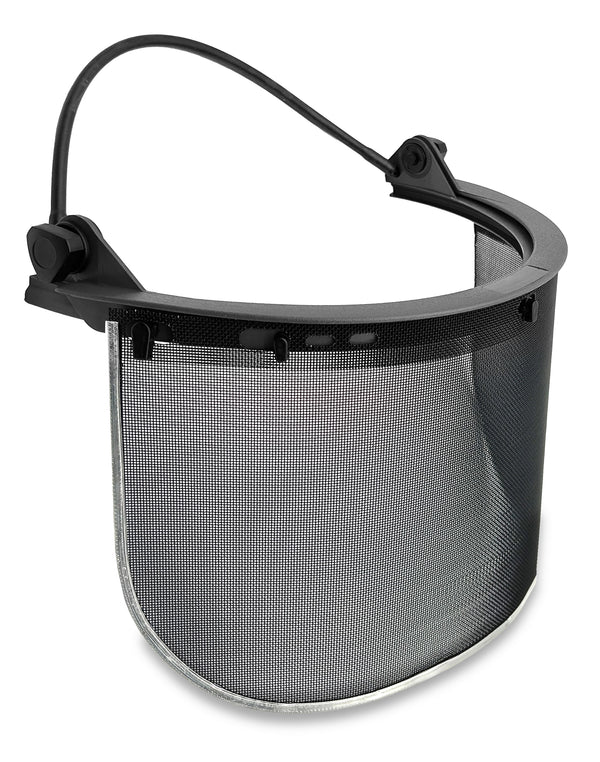 Mesh Face Shield with Bracket (Full Brim Compatible)