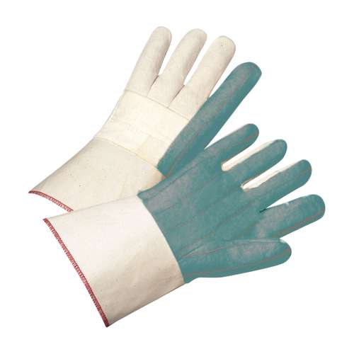 GG42SI Heavy Weight Cotton Hot Mill Glove with Double Palm and Rayon Lining - 24 oz