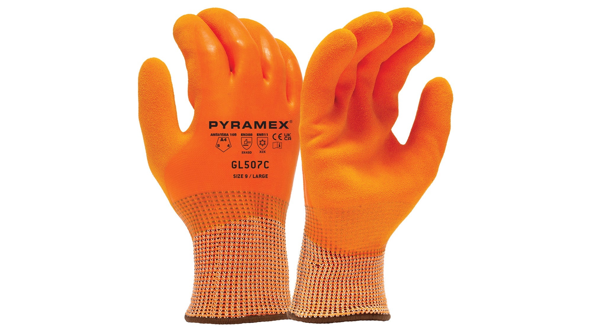 GL507C- Insulated Double Dipped Sandy + Smooth Latex A4 Cut