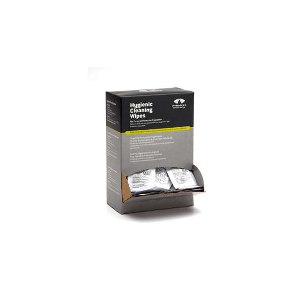 Pyramex HCW100A Lens Cleaner - Box with 100 Hygenic Wipes (contains alcohol) - Safety Equipment