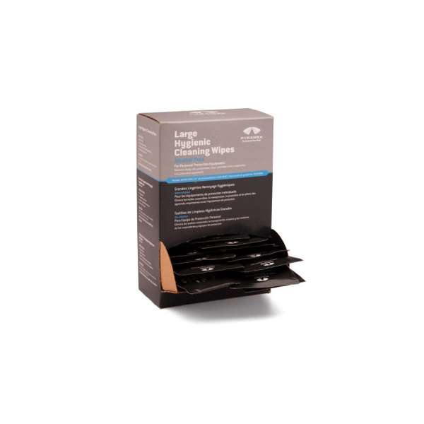 Pyramex HCW100 Lens Cleaner - Box with 100 Alcohol Free Hygenic Wipes - Safety Equipment