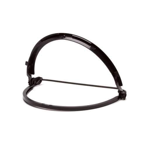 HHABW Headgear - Black-Nylon bracket for wide brims