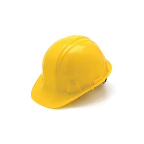HP14030 SL Series Hard Hat - Yellow-Standard Shell 4 Pt - Snap Lock Suspension