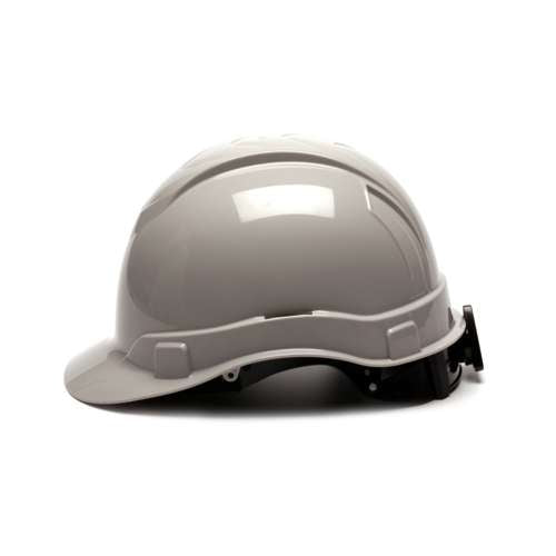 HP44110 Ridgeline Hard Hat - White-Ridgeline Cap Style 4 Pt Ratchet Suspension