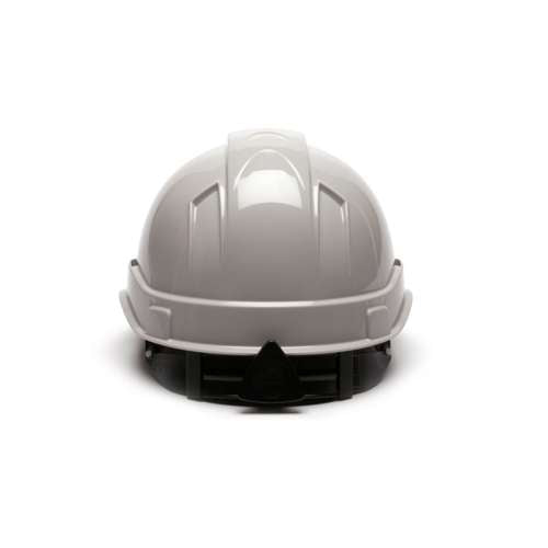 HP44110 Ridgeline Hard Hat - White-Ridgeline Cap Style 4 Pt Ratchet Suspension