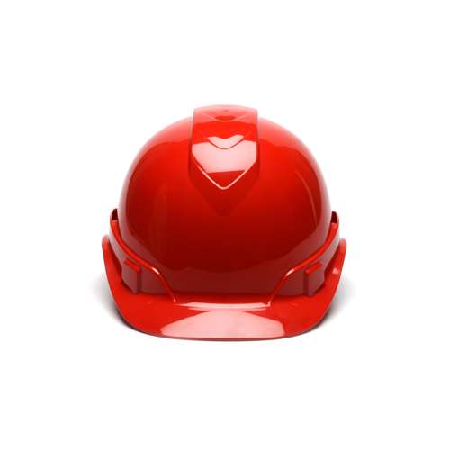 HP44110 Ridgeline Hard Hat - White-Ridgeline Cap Style 4 Pt Ratchet Suspension