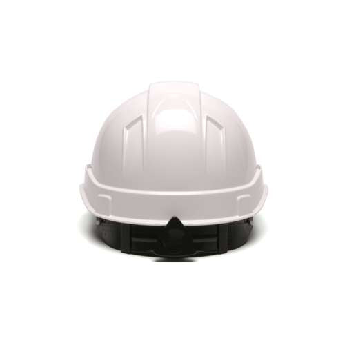 HP44110 Ridgeline Hard Hat - White-Ridgeline Cap Style 4 Pt Ratchet Suspension