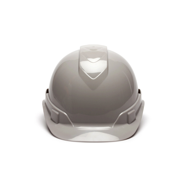 Pyramex HP44110 Ridgeline Hard Hat - White-Ridgeline Cap Style 4 Pt Ratchet Suspension