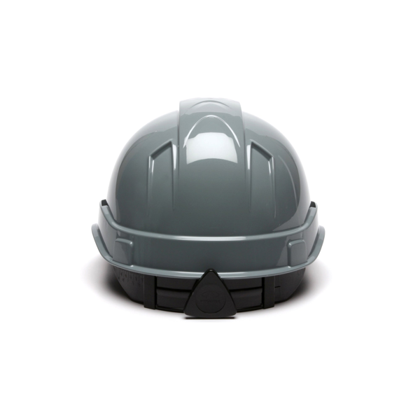 Pyramex HP44110 Ridgeline Hard Hat - White-Ridgeline Cap Style 4 Pt Ratchet Suspension