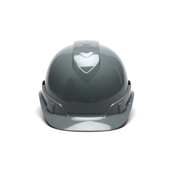 Pyramex HP44110 Ridgeline Hard Hat - White-Ridgeline Cap Style 4 Pt Ratchet Suspension