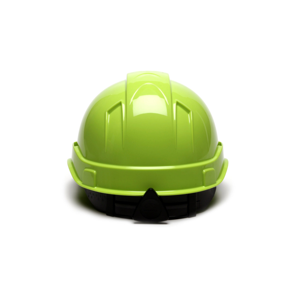 Pyramex HP44110 Ridgeline Hard Hat - White-Ridgeline Cap Style 4 Pt Ratchet Suspension