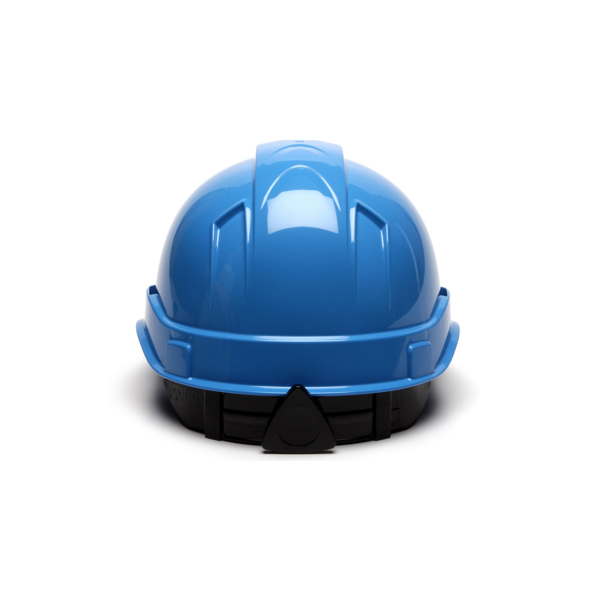 Pyramex HP44110 Ridgeline Hard Hat - White-Ridgeline Cap Style 4 Pt Ratchet Suspension