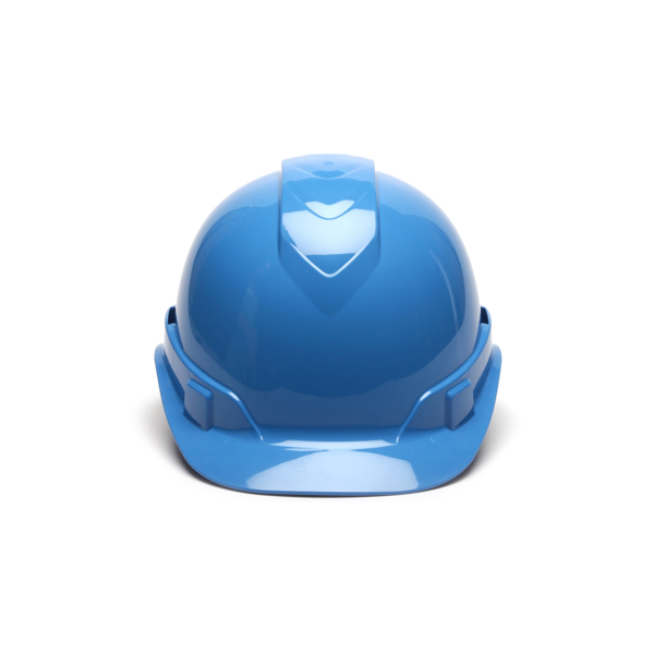 Pyramex HP44110 Ridgeline Hard Hat - White-Ridgeline Cap Style 4 Pt Ratchet Suspension