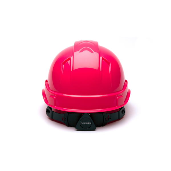 Pyramex HP44110 Ridgeline Hard Hat - White-Ridgeline Cap Style 4 Pt Ratchet Suspension