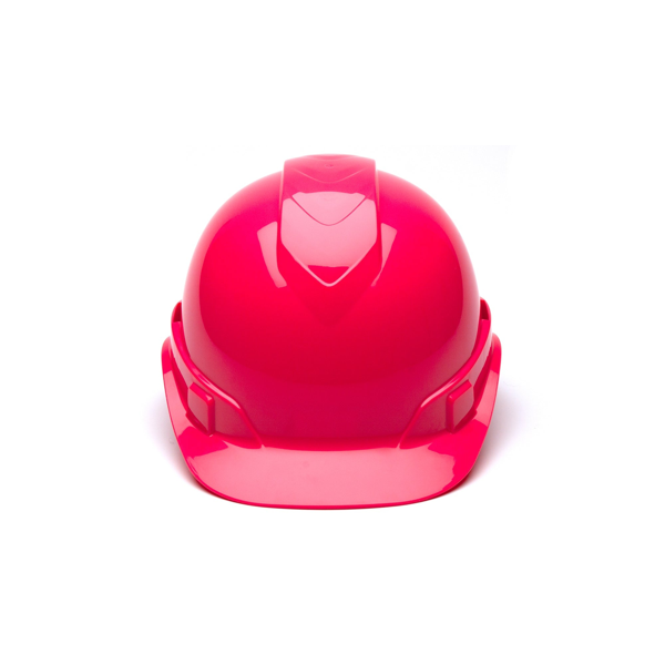 Pyramex HP44110 Ridgeline Hard Hat - White-Ridgeline Cap Style 4 Pt Ratchet Suspension