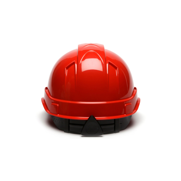 Pyramex HP44110 Ridgeline Hard Hat - White-Ridgeline Cap Style 4 Pt Ratchet Suspension