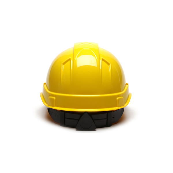 Pyramex HP44110 Ridgeline Hard Hat - White-Ridgeline Cap Style 4 Pt Ratchet Suspension