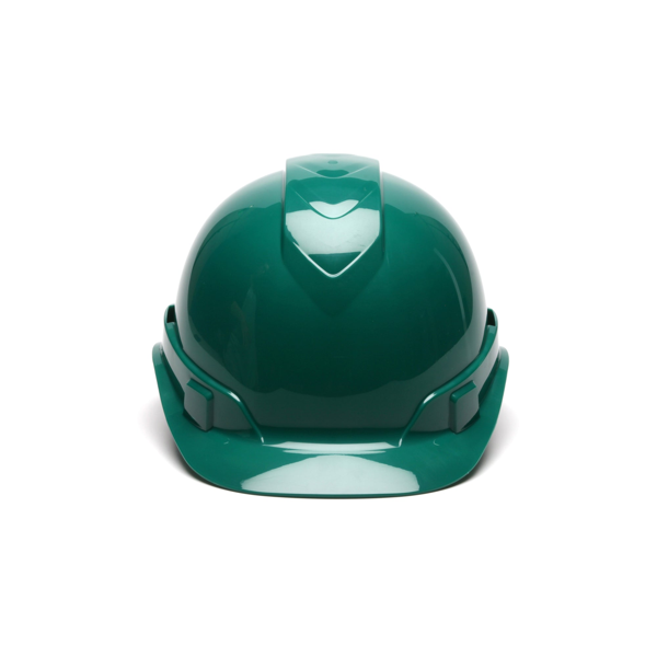 Pyramex HP44110 Ridgeline Hard Hat - White-Ridgeline Cap Style 4 Pt Ratchet Suspension