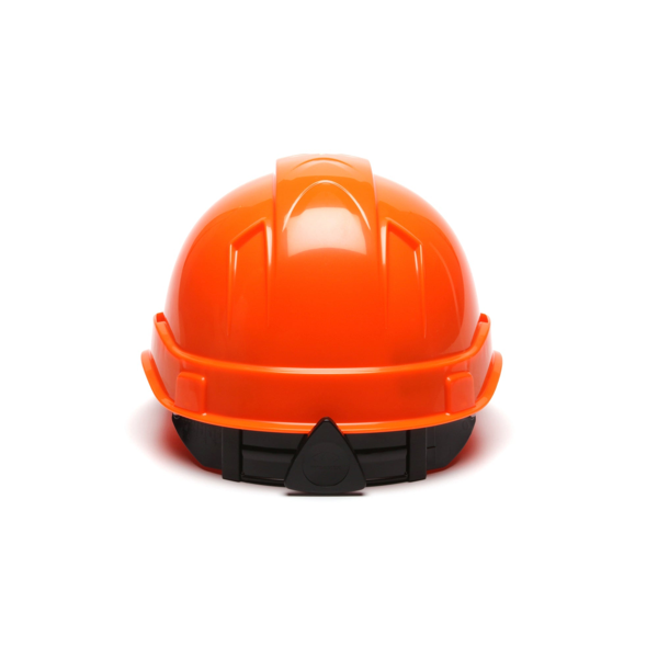 Pyramex HP44110 Ridgeline Hard Hat - White-Ridgeline Cap Style 4 Pt Ratchet Suspension