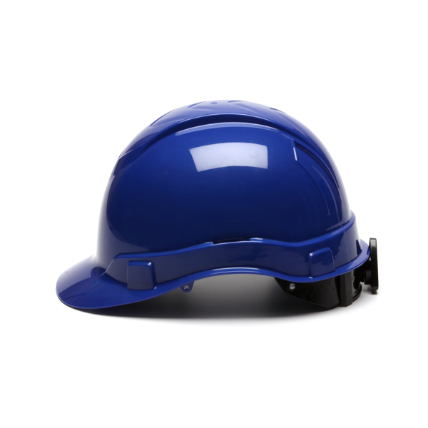 Pyramex HP44110 Ridgeline Hard Hat - White-Ridgeline Cap Style 4 Pt Ratchet Suspension
