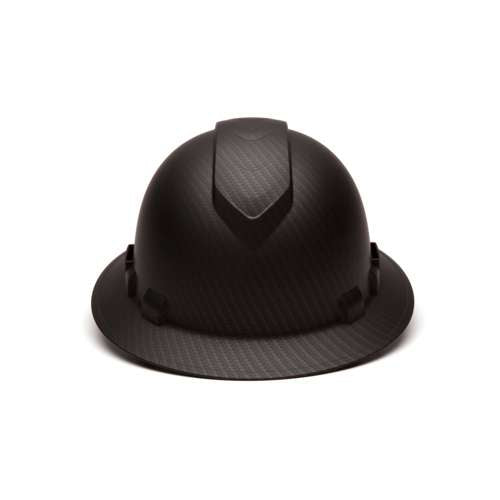 HP54117V Matte Black Graphite Pattern Ridgeline Vented Full Brim 4 Pt Ratchet Suspension