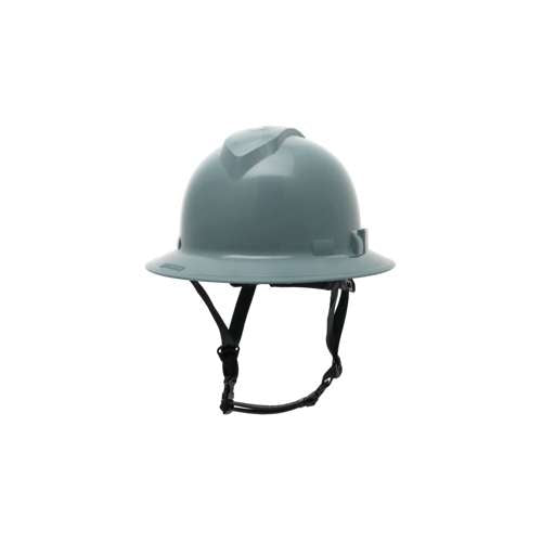 HPT256113 Ridgeline T2 Full Brim Hard Hat - Slate Gray - 6pt Ratchet Suspension