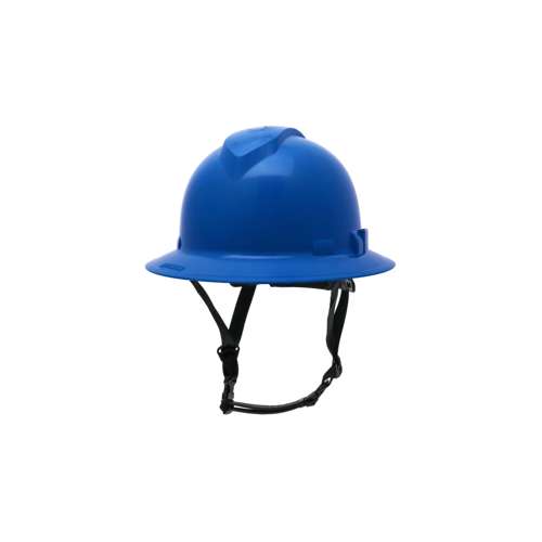 HPT256160 Ridgeline T2 Full Brim Hard Hat - Blue - 6pt Ratchet Suspension