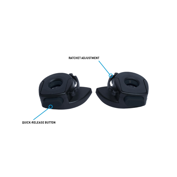 Pyramex HPT2CLIPS Type II Accessory - Clips for shields - Safety Helmet