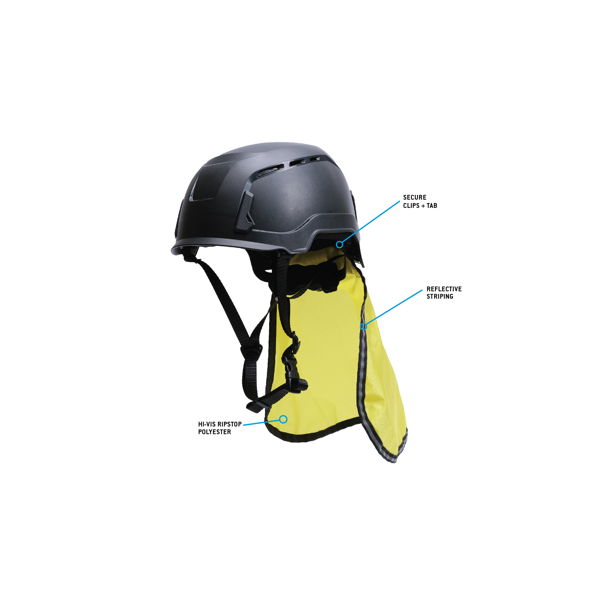 Pyramex HPT2CNS SL T2™ Neck Shade - Safety Helmet
