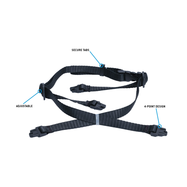 Pyramex HPT2RSTRAP Type II Accessory - Replacement 4pt chin strap - Safety Helmet